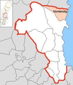 Nordanstig Municipality in Gävleborg County